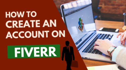 create an account on Fiverr